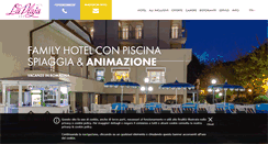 Desktop Screenshot of hotellaplaja.it